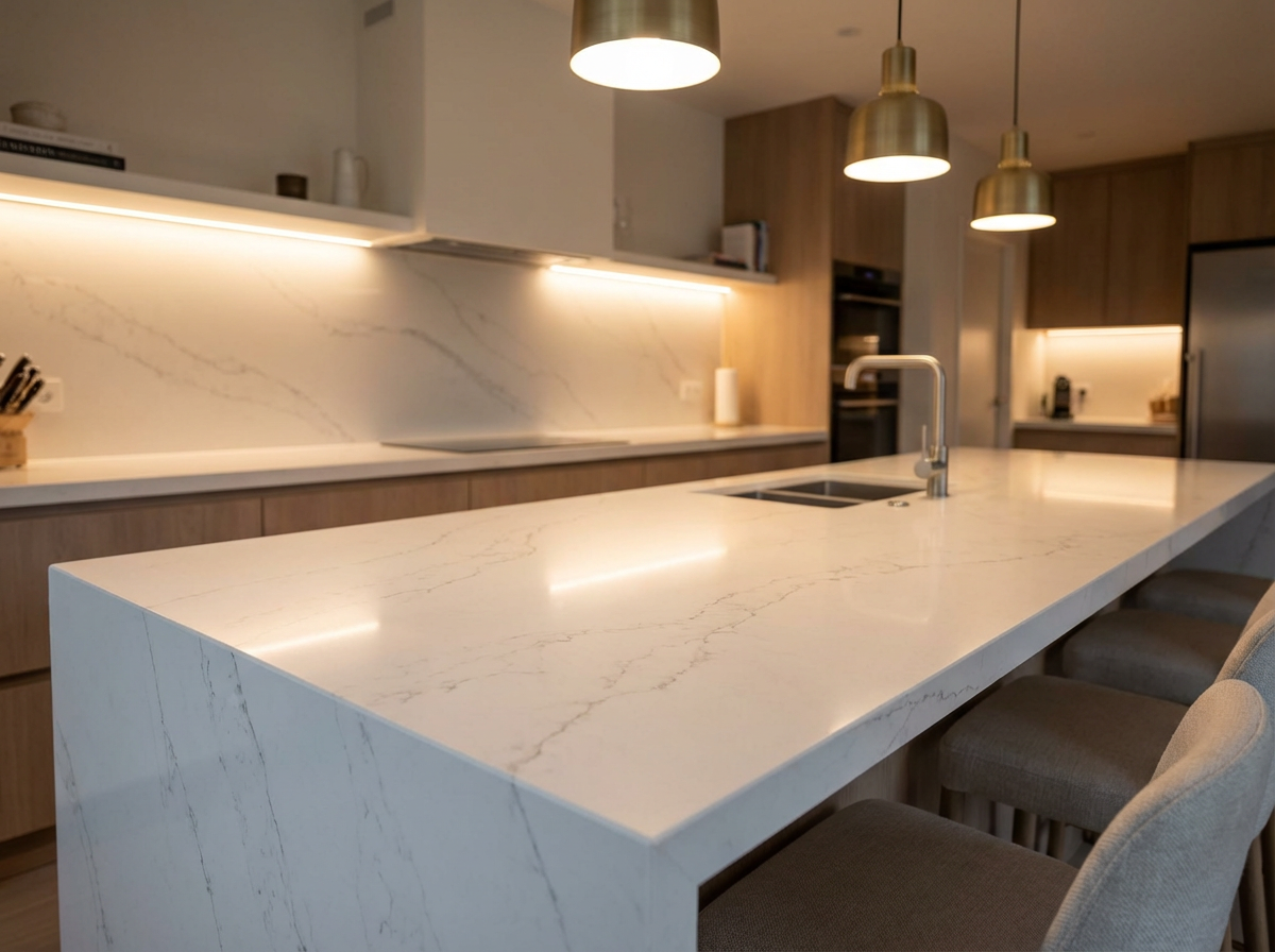 Granite countertop installation